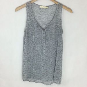 PINS AND NEEDLES Fox Sheer Tank Top